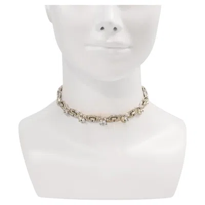 Pre-owned Trifari Vintage  Pave Pear Choker Necklace, Circa 1960s In Multi