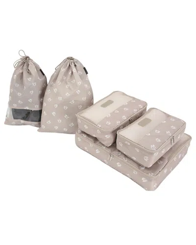 Triforce Amalfi 5pc Packing Set In Neutral