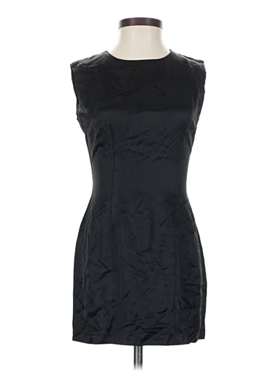 Pre-owned Trilogy Sleeveless Top Black Boatneck Tops