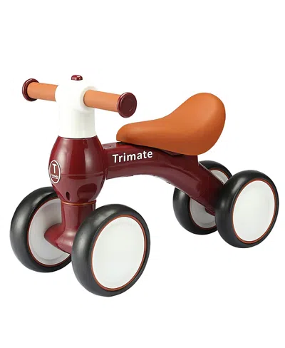 Trimate Baby Walker Balance Bike Rideon Toy, Ages 1+ In Brown