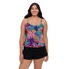 Trimshaper Farrah Scoopneck Swim Romper