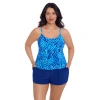 Trimshaper Farrah Scoopneck Swim Romper