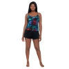 Trimshaper Farrah Scoopneck Swim Romper