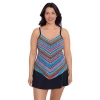Trimshaper Hank Handkerchief Tankini Swimsuit Top