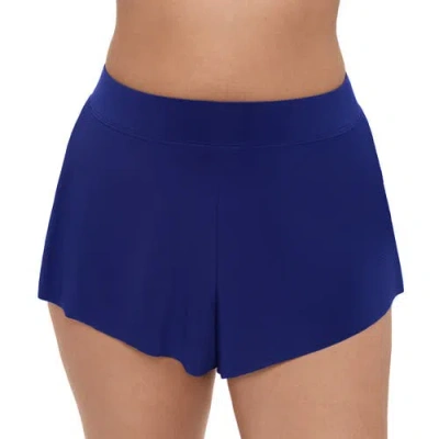 Trimshaper Mid-rise Drape Swim Short