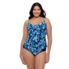 Trimshaper Ronnie 2 Tier Ruffle Tankini Swimsuit Top