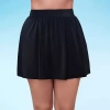 Trimshaper Womens Swim Skirt In Animal Print
