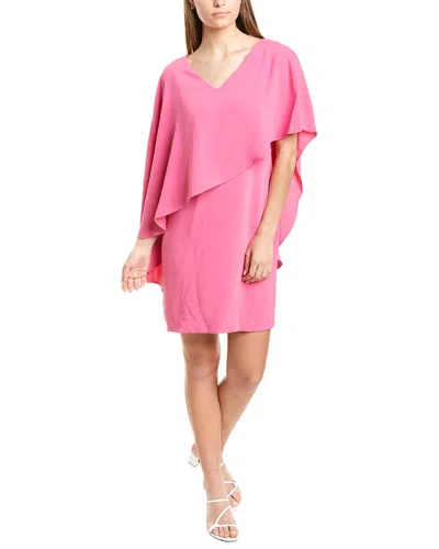 Trina By Trina Turk Ruffle Adore 2 Mini Dress In Pink