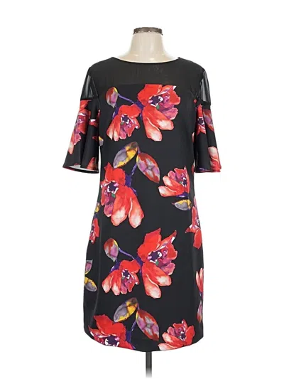 Pre-owned Trina Trina Turk Casual Dress In Black