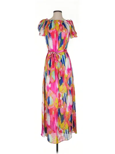 Pre-owned Trina Trina Turk Casual Dress In Pink