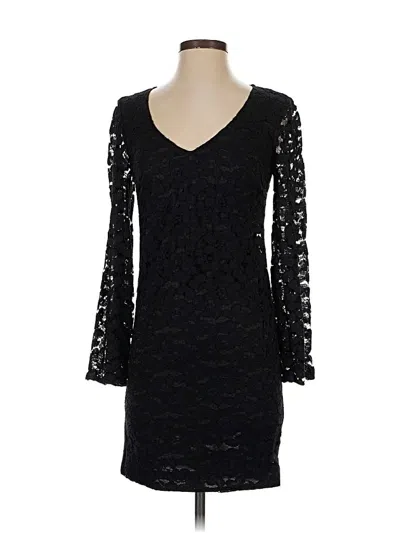 Pre-owned Trina Trina Turk Cocktail Dress In Black