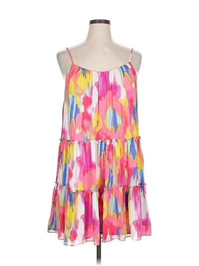 Pre-owned Trina Trina Turk Cocktail Dress In Pink