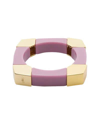 Trina Turk 14k Plated Geo Stretch Bangle Bracelet