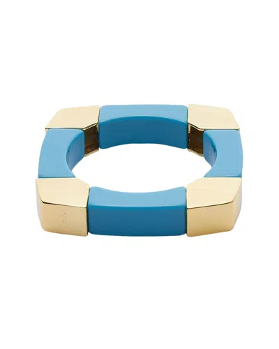 Trina Turk 14k Plated Geo Stretch Bangle Bracelet