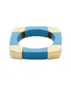 Trina Turk 14k Plated Geo Stretch Bangle Bracelet