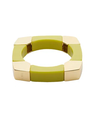 Trina Turk 14k Plated Geo Stretch Bangle Bracelet