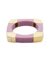 Trina Turk 14k Plated Geo Stretch Bangle Bracelet