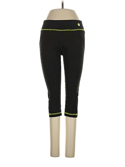 Pre-owned Trina Turk Active Pants In Black