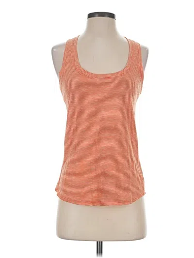 Pre-owned Trina Turk Active Tank Top In Orange