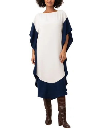 Trina Turk Adora Caftan In Blue