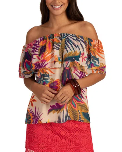 Trina Turk Agua Caliente 2 Top In Multi