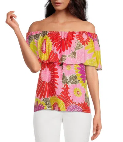 Trina Turk Agua Caliente Top In Mti In Multi
