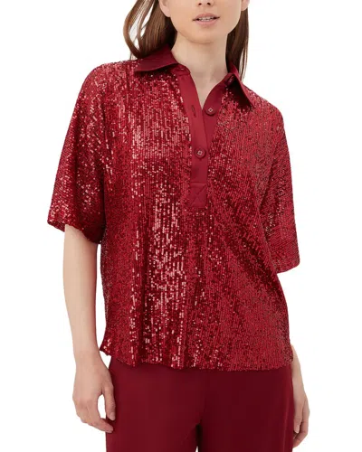 Trina Turk Aika Top In Red