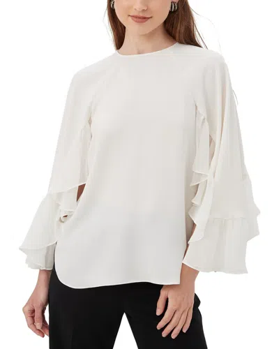 Trina Turk Akari Top In White
