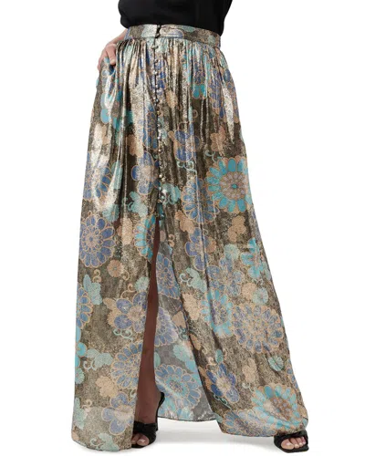 TRINA TURK AKURA SILK-BLEND SKIRT