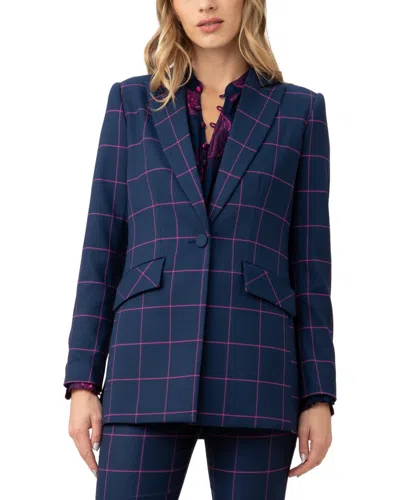 Trina Turk Ally Blazer In Blue