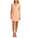 Trina Turk Alyssa Patterned Short Dress With Pockets