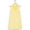 Trina Turk Alyssa Sleeveless Sheath Dress In Daisy/whitewash