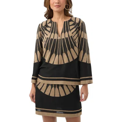 Trina Turk Amy Fil Coupe Top In Multi