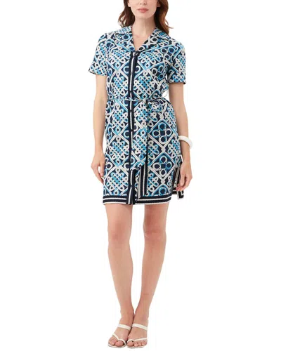 Trina Turk Annabel Dress In Blue Multi