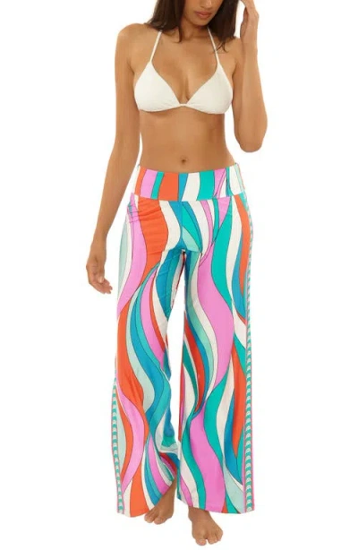 Trina Turk Apollo Cover-up Pants In Multi