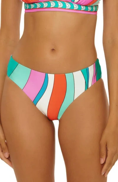 Trina Turk Apollo Reversible Hipster Bikini Bottoms In Multi