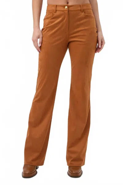 Trina Turk Apple Pants In Amber In Orange