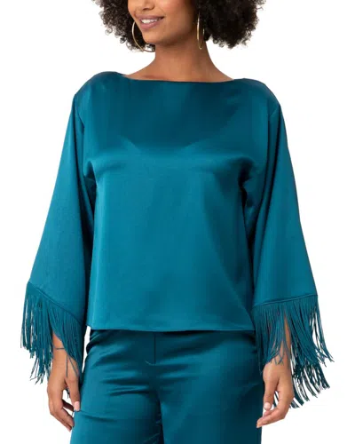 Trina Turk Arabella Top In Blue