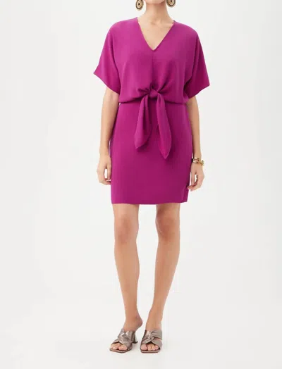 Trina Turk Argan Dress In Verbena In Purple