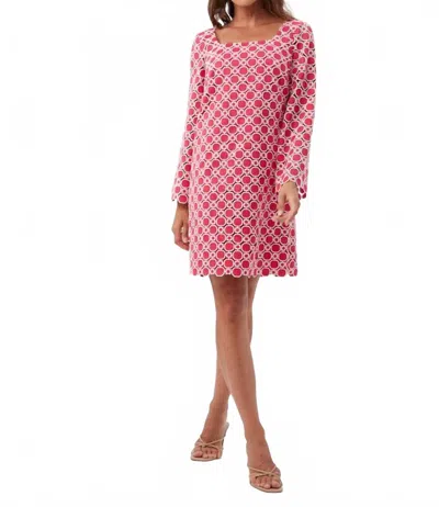 Trina Turk Ariella 2 Mini Dress In Coral Wash In Pink