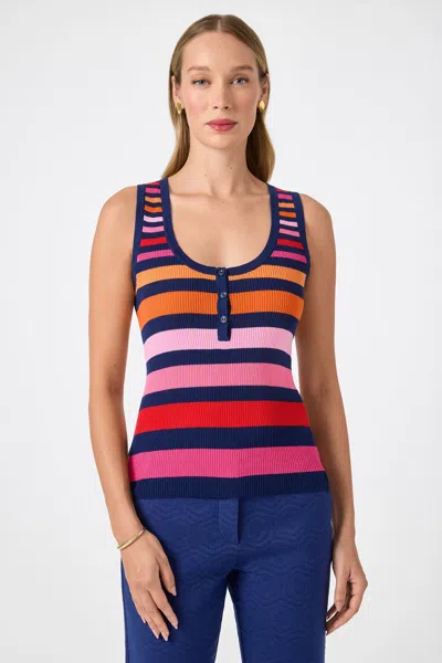 Trina Turk Arles Tank In Multi