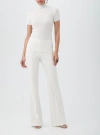 Trina Turk Armeni Mock Neck Wool Sweater In White