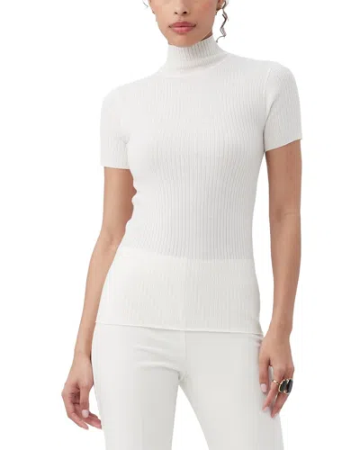 TRINA TURK TRINA TURK ARMENI MOCK NECK WOOL SWEATER