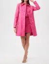 Trina Turk Asher Coat In Snapdragon