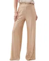 Trina Turk Atarashii Wide Leg Sequin Pant In Gold