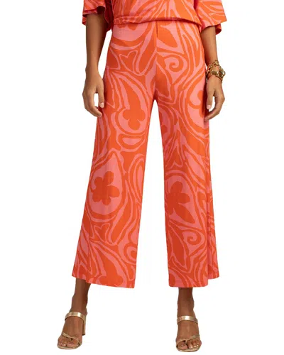 Trina Turk Atoll Pant In Orange