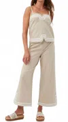 Trina Turk Avignon Top In Biarritz Beige In Multi