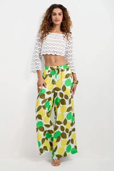 Trina Turk Azule Pant In Multi