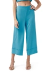 Trina Turk Bahooka Pant In Champion Cyan