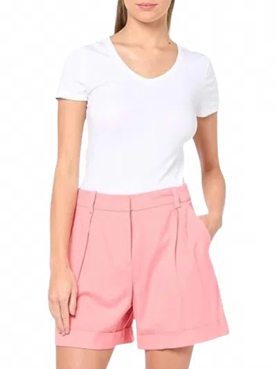 Trina Turk Ballad Short In Flamingo In White